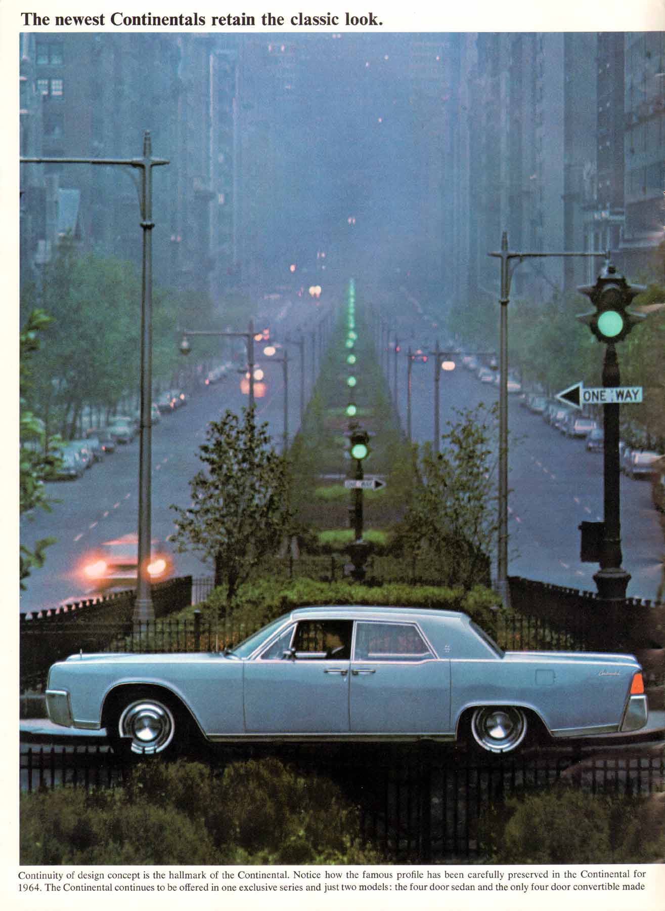 1964 Lincoln Continental Brochure Page 11